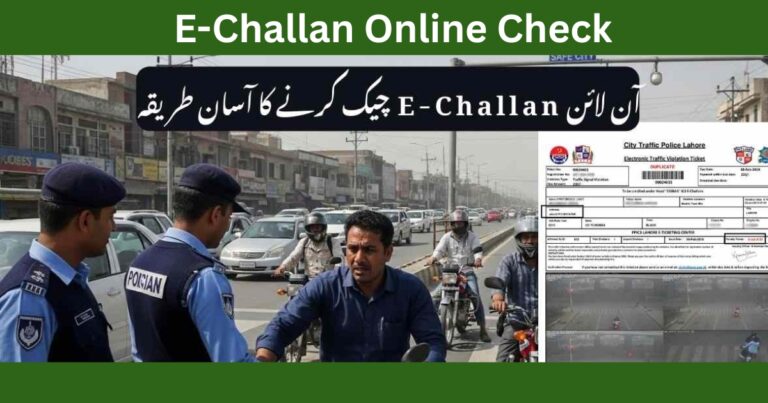 E Challan Online Check in Pakistan (Complete PSCA & City-Wise Guide 2026)