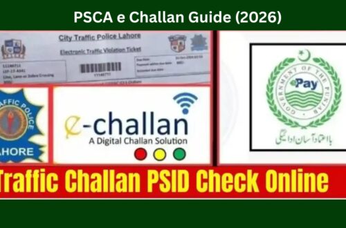 PSCA e Challan Guide (2026): e challan online check in Punjab with Picture & PSID Payment