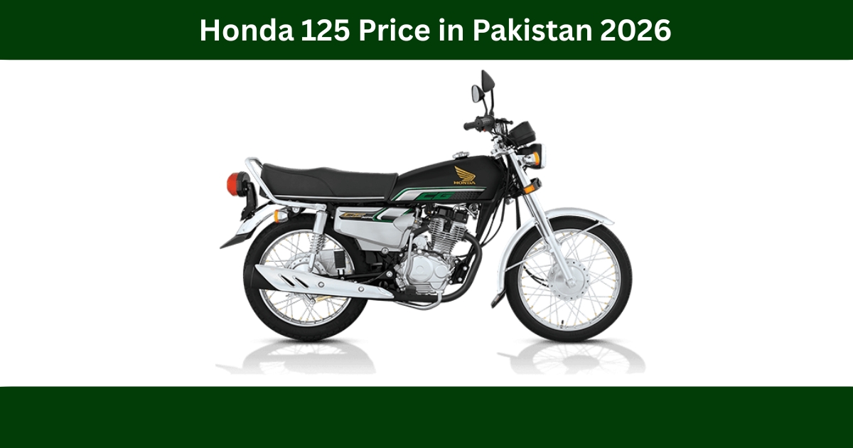 Honda 125 Price in Pakistan 2026 Complete Guide with Variants, Colors, and PSCA E-Challan Insights