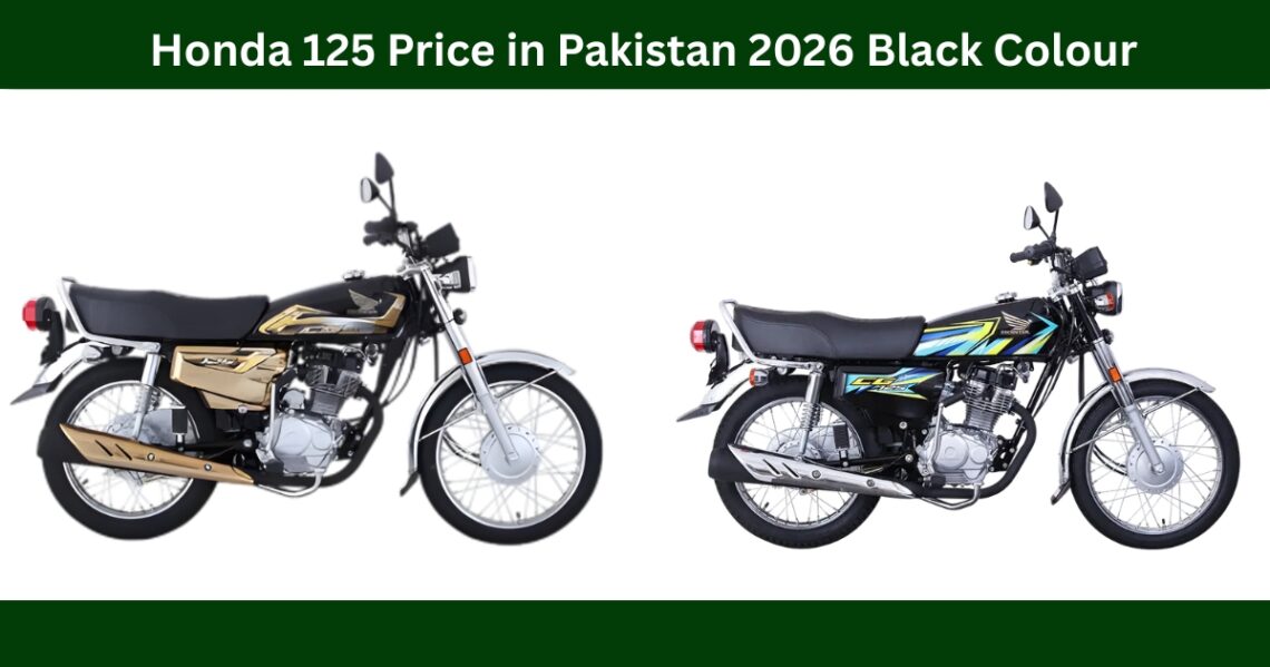 Honda 125 Price in Pakistan 2026 Black Colour – Complete Guide