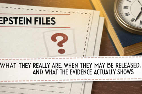 Epstein Files: What They Really Are, When They May Be Released, and What the Evidence Actually Shows
